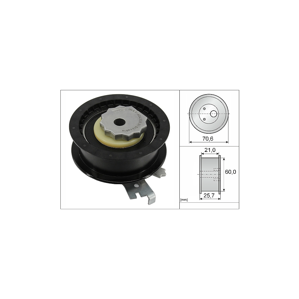 Ina Eksantrik Gergi Rulmanı VW Golf 7 - A3 - Leon 1.2 TSI - 1.4 TSI 2013-2013 04E109479A