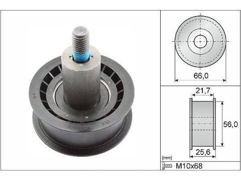 Ina Eksantrik Gergi Rulmanı VW Polo - Cordoba - Fabia - Golf 4 - Bora AHW-BBY-BKY-BBZ-BCB-CGGB 1.4 16V-1.6 16V 99-09 036109244J