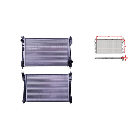Opel Corsa D 1.3 Su Radyatörü 1300415 - Uygun Fiyat