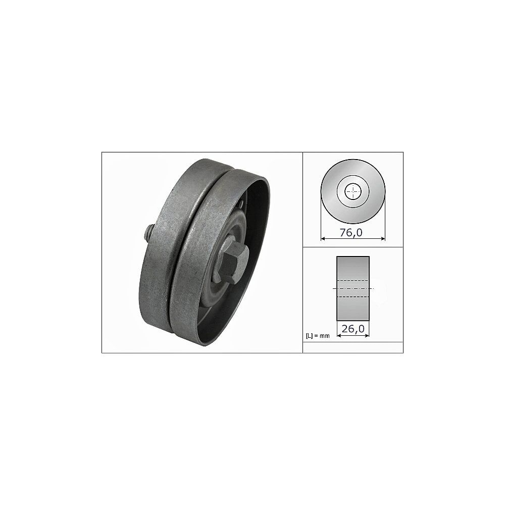 Ina V Kayış Gergi Rulmanı VW Golf 4 - Bora - Polo - Audi A3 1.4 16V - 1.6 16V 1999-2004 032145276