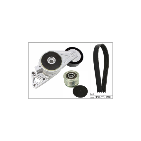 Ina V Kayış Seti VW Golf 4 - Golf 5 - Bora - Jetta - Passat - Audi A3 - Seat Leon 1.6-2.0 FSI 1997-2009 06A903315E