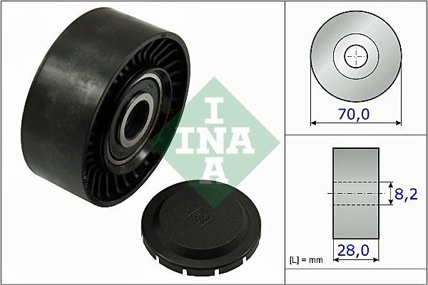 V Kayıs Gergı Rulmanı T5 Amarok Crafter Passat A4  03G145276