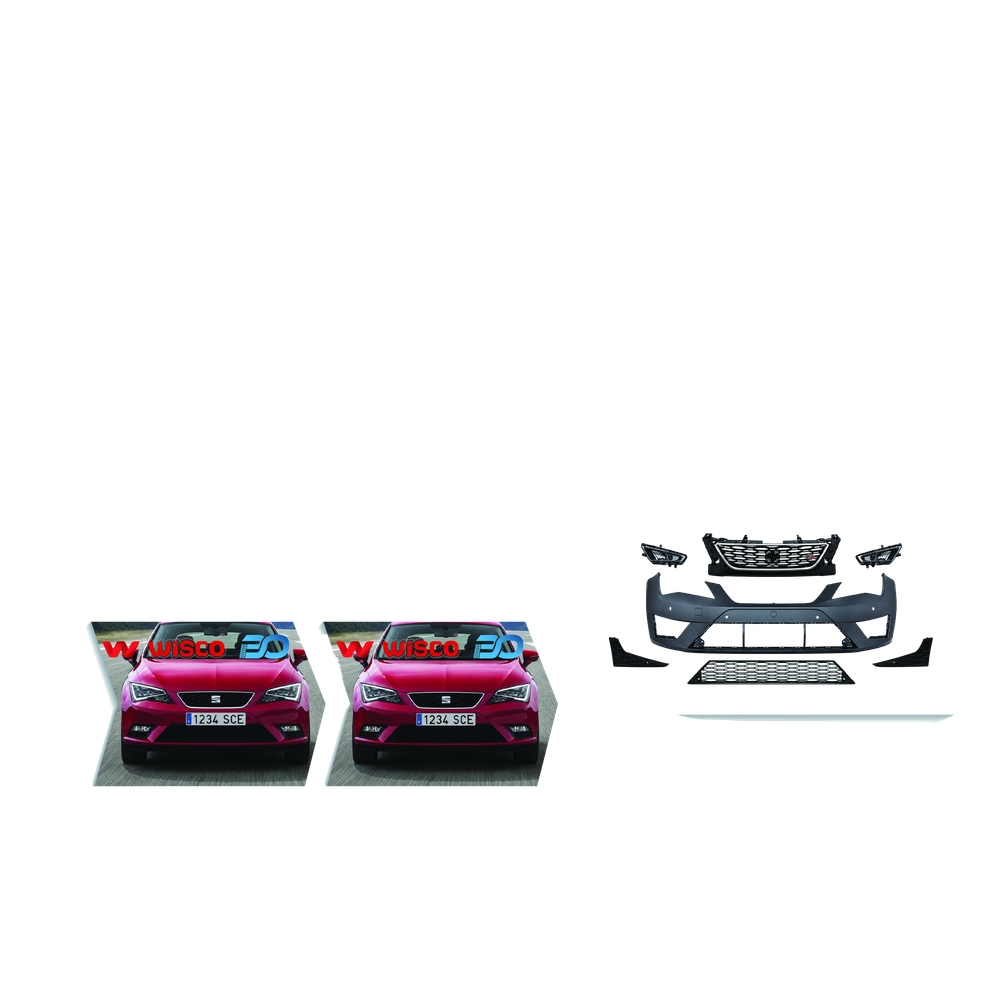 Tampon Seti Ön Sensörlü Far Yıkamasız Sis Farlı Seat Leon FR 2013-2017 5F0807217ENGRU
