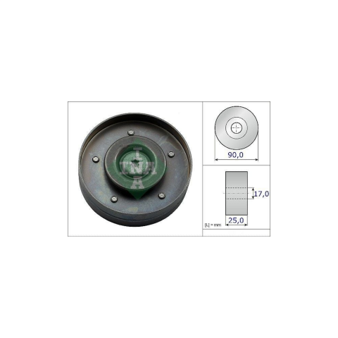 INA V Kayış Gergi Rulmanı VW A4 - A5 - Q5 1.8 TFSI - 2.0 TFSI 06H903341D