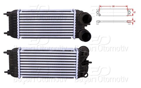 Peugeot 508 Turbo Radyatörü Intercooler 1440.Q9 - Wisco