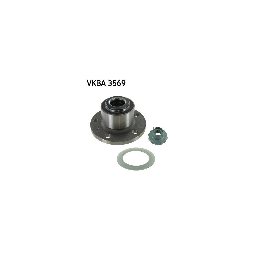 Skf Porya Ön Rulmanlı VW Polo - Cordoba - Fabia - A1 72 mm 6Q0407621AJ