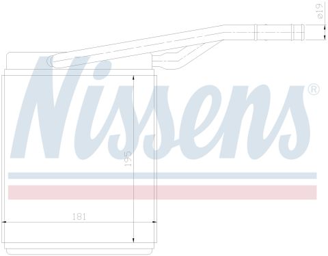 Kalorıfer Radyatoru Brazıng 207X196 Mm Ford Focus 1.4 16V 1.6 [XS4H18476AB]