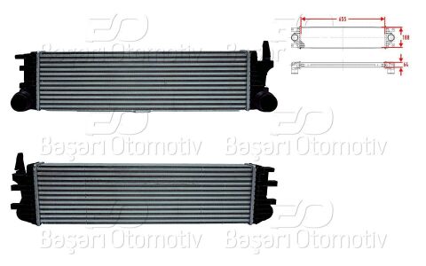 Wisco Turbo Radyatörü Intercooler Mercedes Vito W447 114 CDI