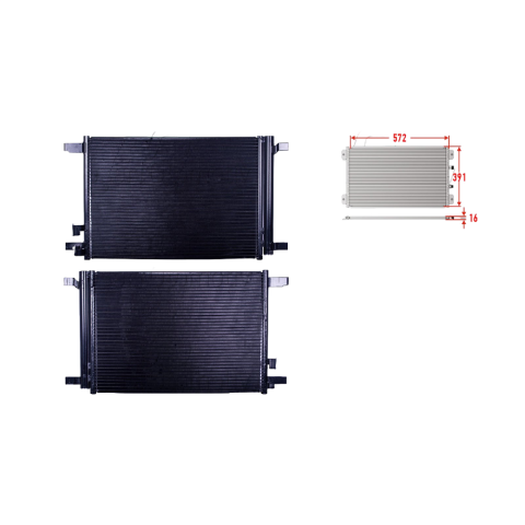 Klima Radyatörü Vw Golf 7 - Passat - Tiguan - Audi 5Q0816411M