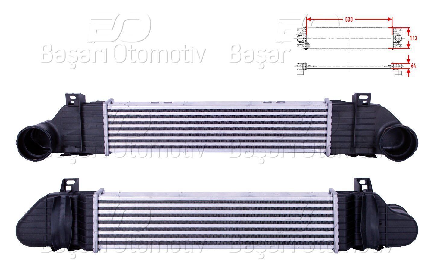 Mercedes Turbo Radyatörü Intercooler 2205000000 - Wisco