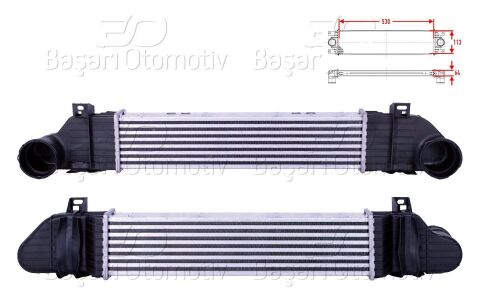 Mercedes Turbo Radyatörü Intercooler 2205000000 - Wisco