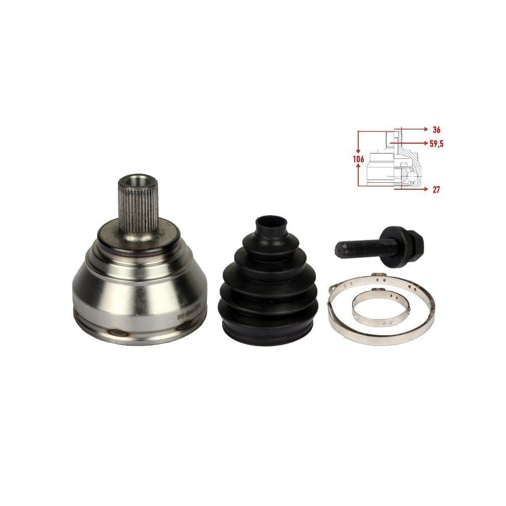 Skf Aks Kafası Dış VW Golf 5 - Golf 6 - Jetta - Passat - A3 - Leon - Caddy 1.9 TDI - 2.0 TDI 2004-2013 1K0498099B