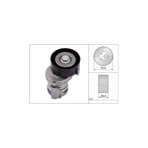 Ina V Kayış Gergisi Komple VW Polo - Golf 4 - Bora - Cordoba - Fabia AEE-ALM-AFH-AHW-BBY-BKY-BBZ-BCB 1.4-1.6 16V 1994- 030145299F