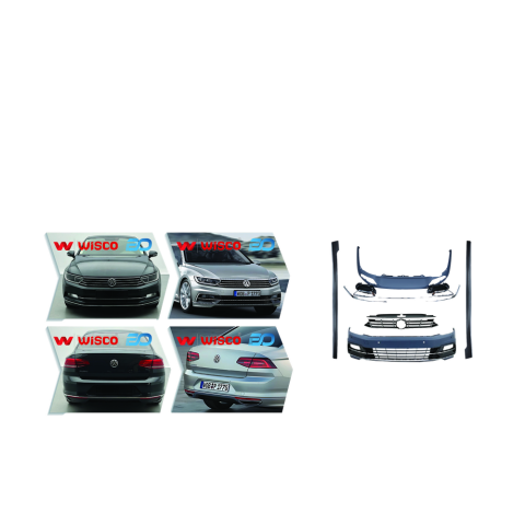 Tampon Seti Komple (Ön-Arka-Yan) VW Passat B8 R-Line 2014-2018 3G0807217 3G0807221 3G5807417 3G5807421