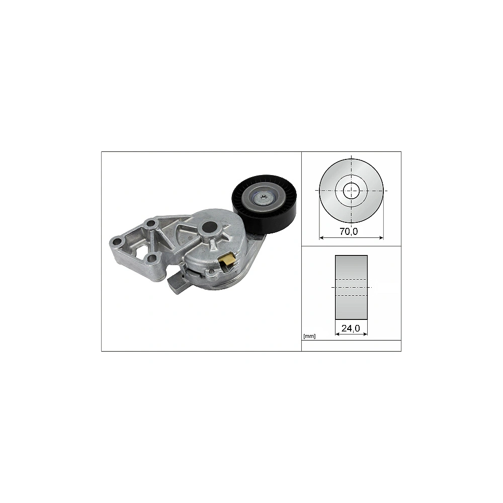 Ina V Kayış Gergisi Komple VW T5 - Golf 4 - Bora - Sharan 1.9 TDI AXB-AUY-ALH 1997-2009 038903315F