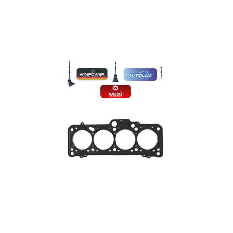 Silindir Kapak Contası Metal 3 Kertik VW Caddy - Golf 3 - T4 1.9 TDI 1992- 028103383AJ