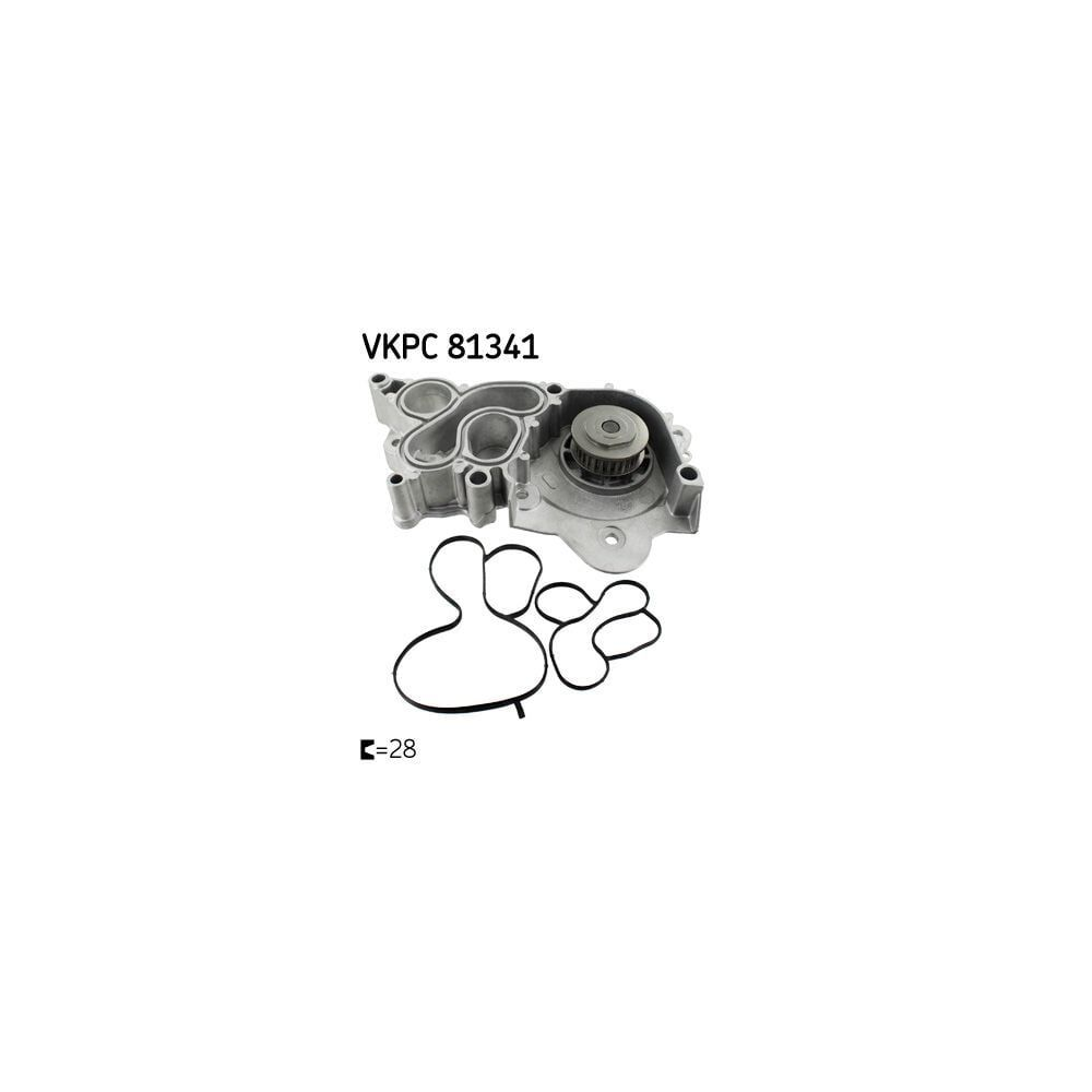 Skf Devirdaim VW Golf 7 - Polo - Passat - Audi A3 - Seat Leon 1.2 TSI - 1.4 TSI 2013- 04E121600P