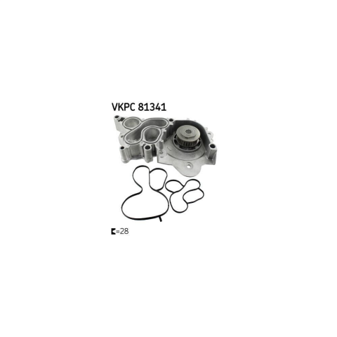 Skf Devirdaim VW Golf 7 - Polo - Passat - Audi A3 - Seat Leon 1.2 TSI - 1.4 TSI 2013- 04E121600P