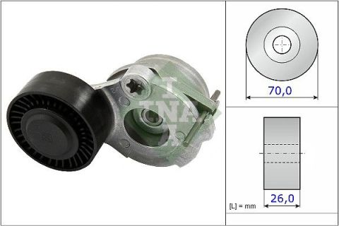 V Kayıs Gergısı Komple Touareg A4 A6 Q5 10-14 Ina 059903133J