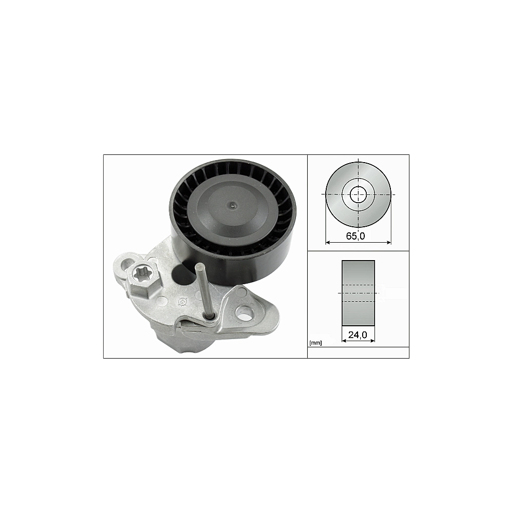 Ina V Kayış Gergisi Komple VW Golf 7 - Polo - Passat - Jetta - A3 - Leon 1.0/1.2/1.4/1.5 TSI 2013- 04E145299P