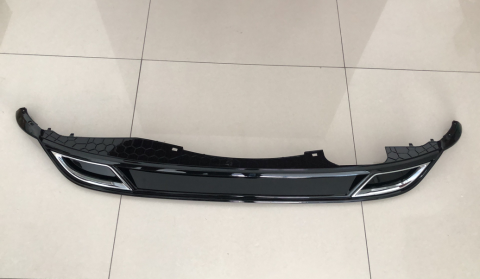 Tampon Spoyleri Arka (Difüzör) Egzoz Görünümlü VW Polo R-Line 2018- 2G6807568G9B9