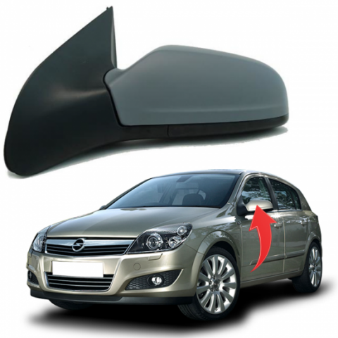 Ayna Sol Elektrıklı Isıtmalı Asferık Opel Astra H 04-09 VM