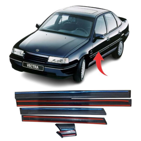Kapı Çıtası Takım (6 Parça) Opel Vectra A 1993-1995 5171472 90510591