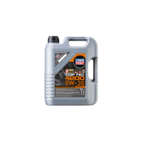 Liqui Moly Motor Yağı 5W-30 Top Tec 4200 VW 504.00 / 507.00 5 Litre