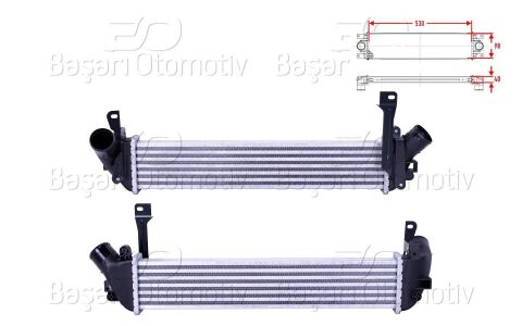 Wisco Turbo Radyatörü Intercooler Renault 8200221885