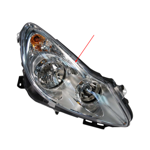 Opel Corsa D Sağ Far Camı 2007-2010 - Uygun Fiyat