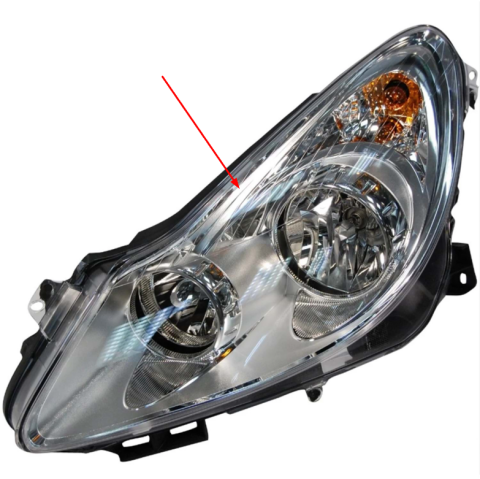 Opel Corsa D Sol Far Camı 2007-2010 - Uygun Fiyat