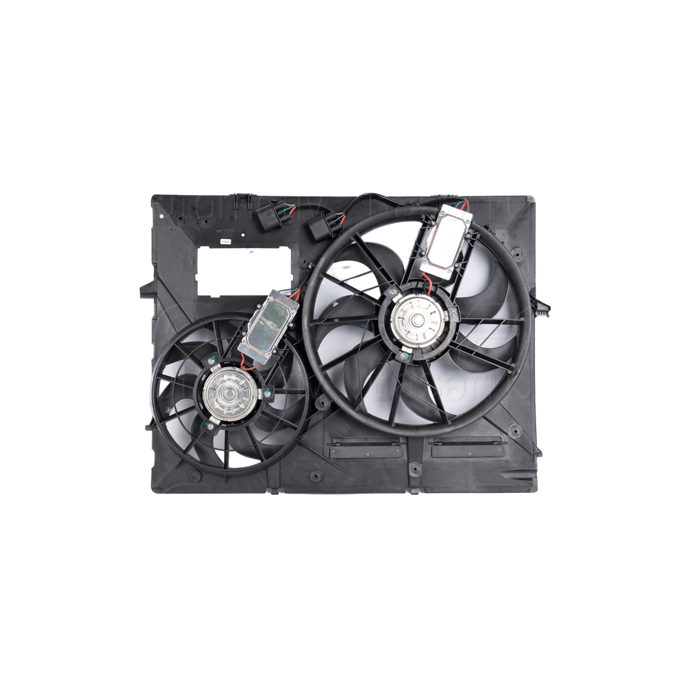 Fan Motoru Komple VW Touareg - Audi Q7 - Porsche Cayenne 420mm+300mm 4 Fis 300W 0130303922