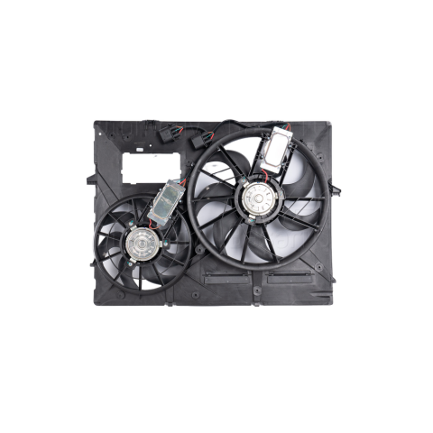 Fan Motoru Komple VW Touareg - Audi Q7 - Porsche Cayenne 420mm+300mm 4 Fis 300W 0130303922