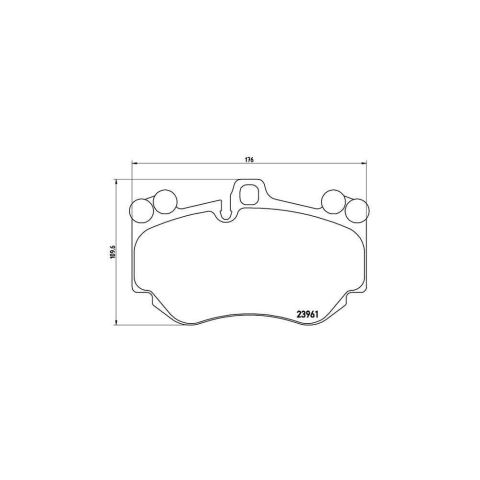 Trw Ön Fren Balatası VW Cayenne - Touareg 2006-2010 7L5698151