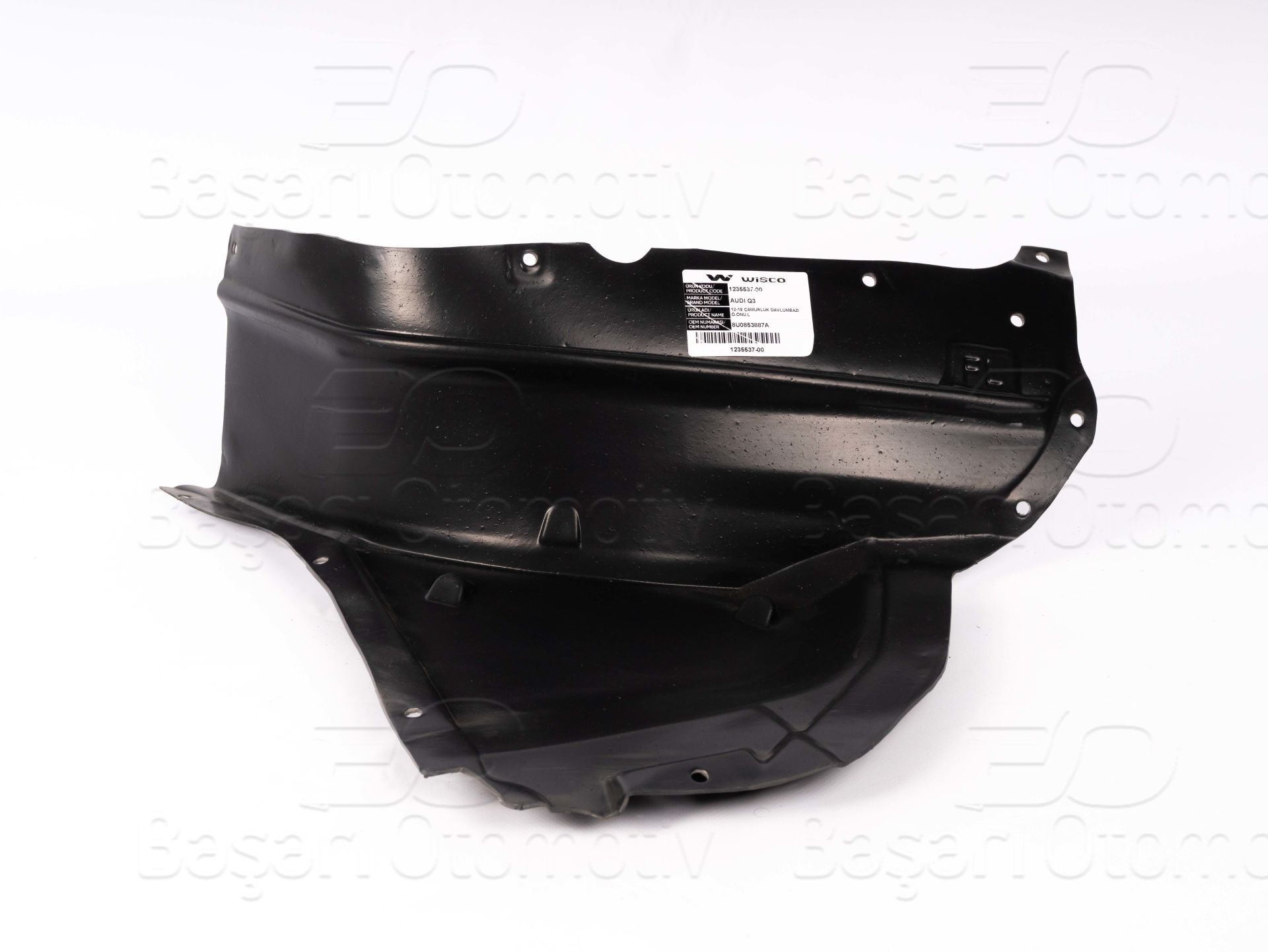 Çamurluk Davlumbazı Ön Sol Audi Q3 2012- 8U0853887A