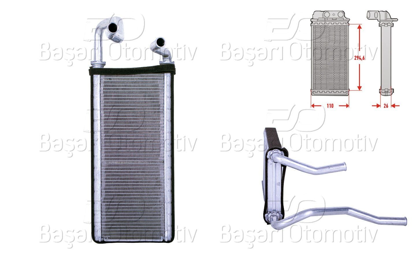 Kalorifer Radyatörü Honda CRV 2.0 i 16V 2002-2006 79110S9AA01