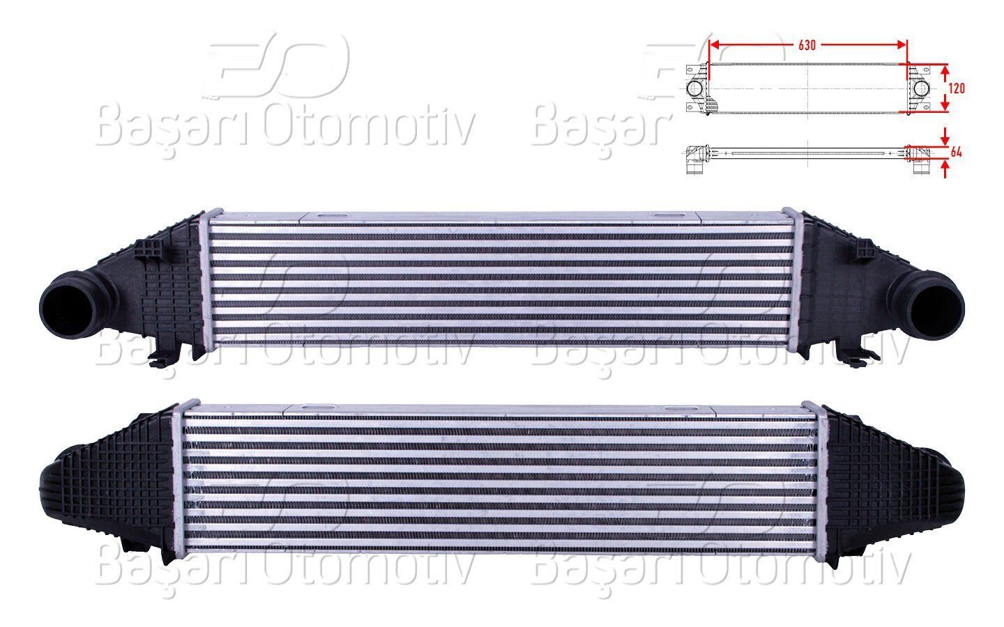 Turbo Radyatörü Intercooler Mercedes 2045000300 - Wisco