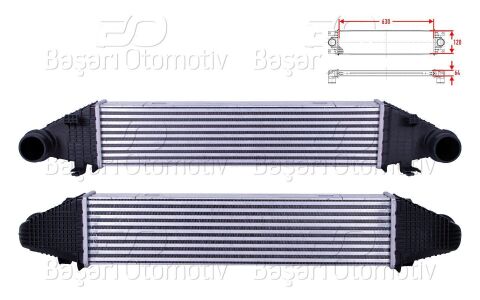 Turbo Radyatörü Intercooler Mercedes 2045000300 - Wisco