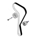 Gates Triger Seti Golf Passat Polo A3 Leon 1.0 1.2 1.4 TSI 04E198119A