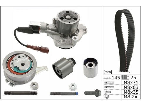 Trıger Setı + Devırdaım Vw Golf7 Passat Tıguan Caddy [530065030]