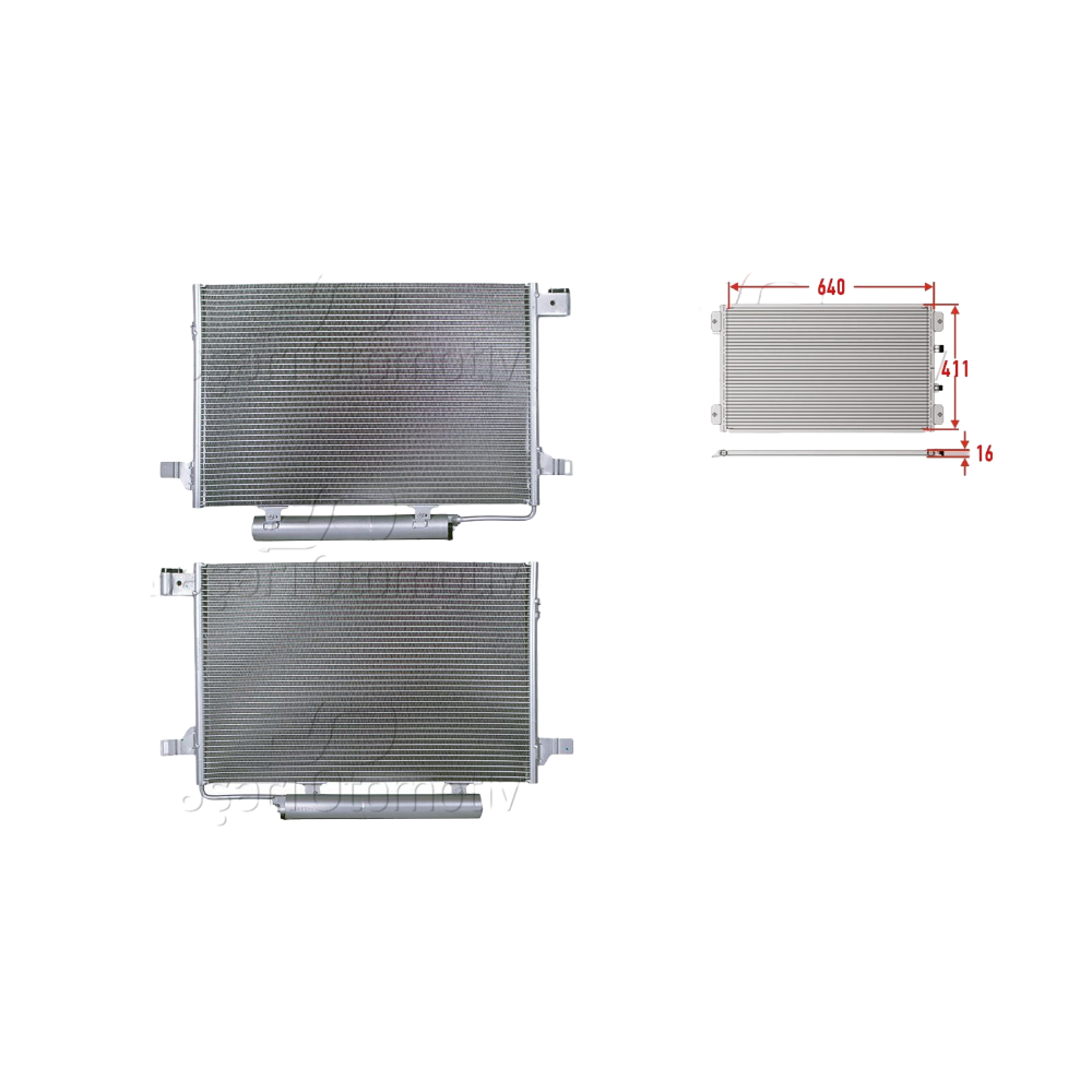 Klima Radyatörü Mercedes-Benz A Serisi W169 2004- 1695000354