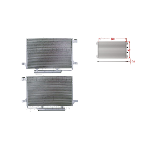 Klima Radyatörü Mercedes-Benz A Serisi W169 2004- 1695000354