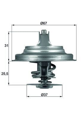 Termostat T4 Lt Crafter 91- Behr-T 069121113
