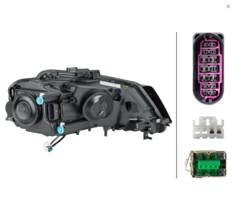 Hella Sol Far Xenon Ledli Audi A3 2008-2012 - 8P0941029BM