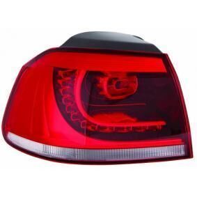 Depo Stop Lambası Dış Sol LED'li VW Golf 6 2010-2013 5K0945095K