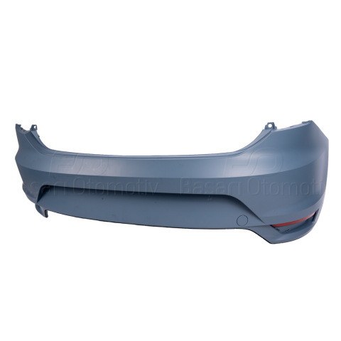 Tampon Seti Arka (Çift Egzoz Çıkışlı Difüzör) Seat Leon Aero 2013-2020 5F0807421AGRU