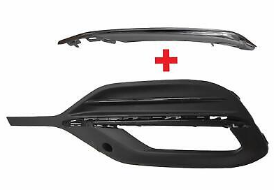 Tampon Izgara Cıtası Sol Nıkelajlı Opel Astra K 20> 39206357