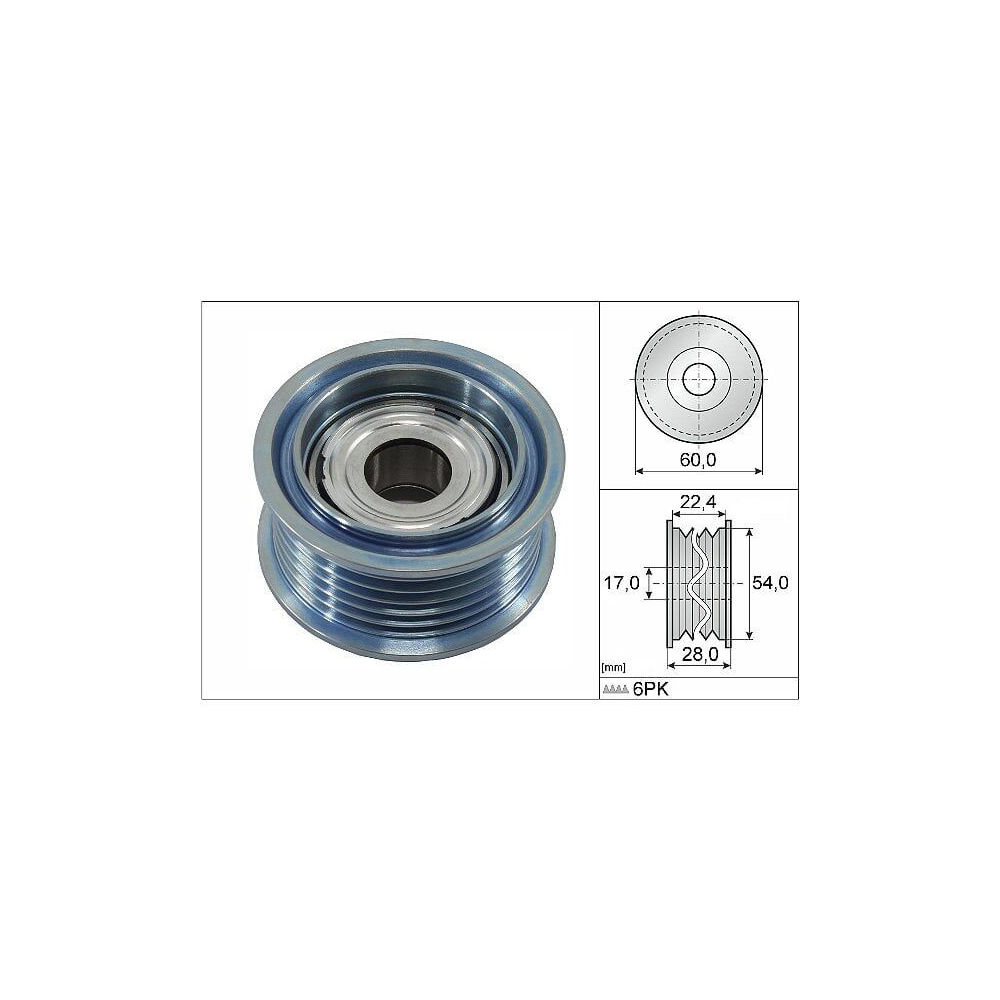 Ina Alternatör Kasnağı VW Amarok - Q7 3.0 TDI 2016-2016 059903341R