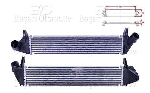 Turbo Radyatörü (Intercooler) Dacia Duster Logan 8200409045