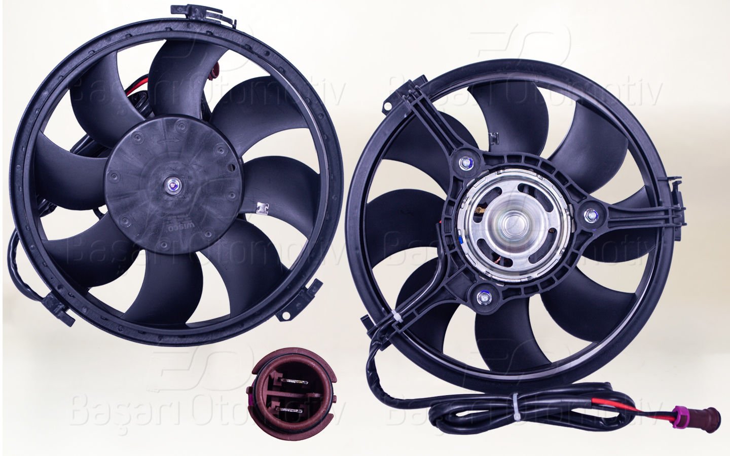 Fan Motoru Davlumbazlı (280 Mm-2 Fıs-8 Kanat) Aud 8D0959455C